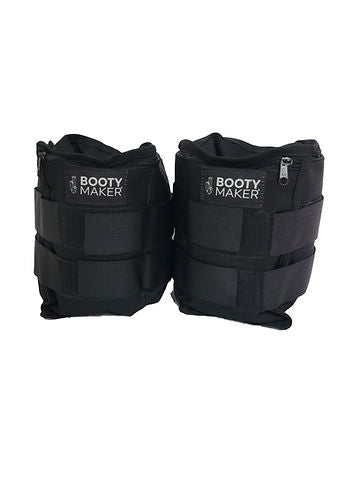 Pair of ankle weights, 5kg each.